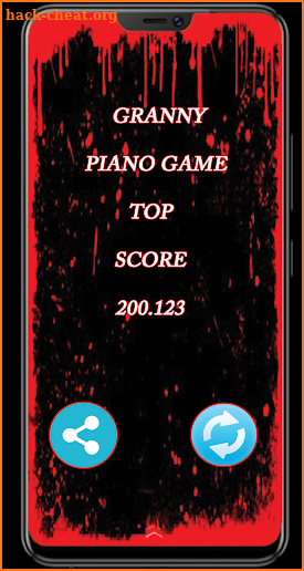 Granny Piano Game screenshot