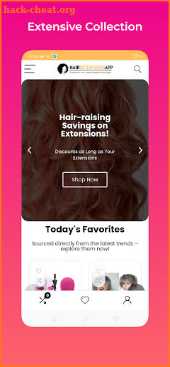 Hair Extensions App screenshot