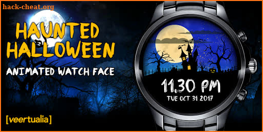 Halloween watch face | Haunted screenshot