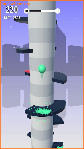 Helix Ball Climb 3D! screenshot