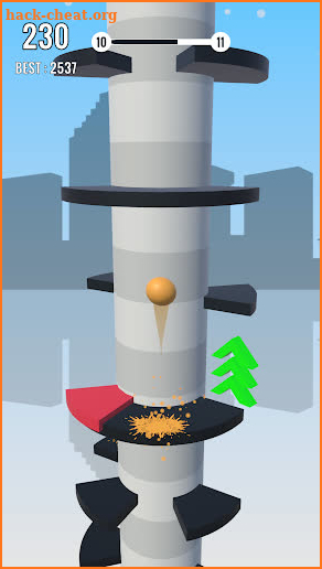 Helix Ball Climb 3D! screenshot