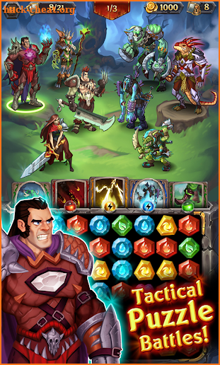 Heroes of Battle Cards screenshot