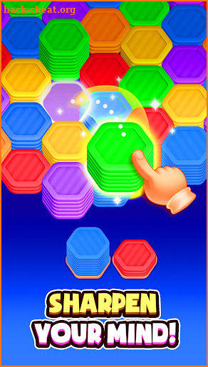 Hexa Color Sort: Stack Puzzle screenshot