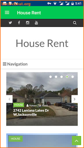Home & Apartments Rentals App screenshot