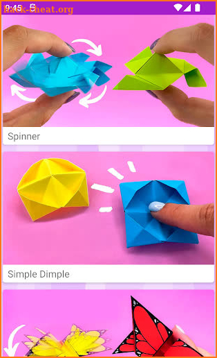 How to make paper craft screenshot
