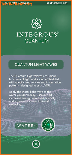 Integrous Quantum screenshot