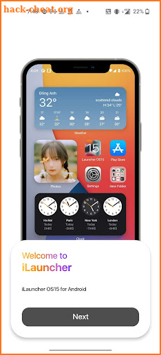 Iphone Launcher - OS 15 screenshot