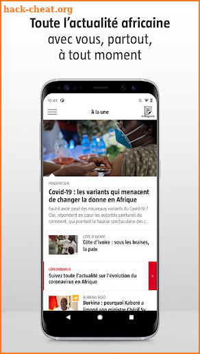 JeuneAfrique.com screenshot