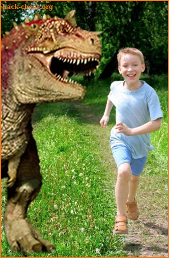 Jurassic Dinosaur Photo Montage screenshot
