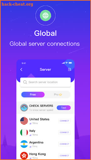 Lazy VPN - secure privacy screenshot