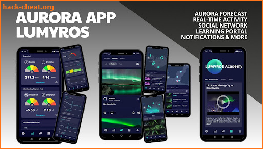Lumyros: Aurora App & Social screenshot