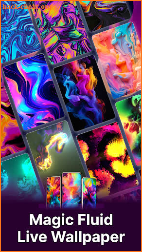 Magic Wallpaper: Magic Fluids screenshot
