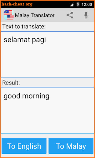 Malay English Translator Pro screenshot