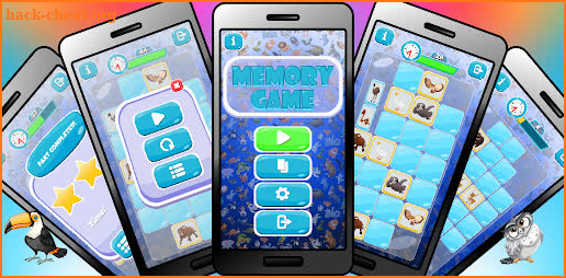 Memory Game (Animals) screenshot
