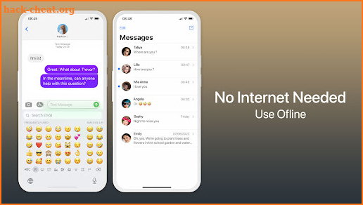 Messages Phone 15 - OS 17 Pro screenshot