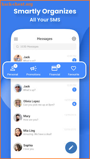 Messages : SMS Messager App screenshot