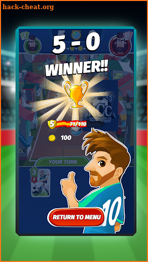 Messi Championship Cards screenshot