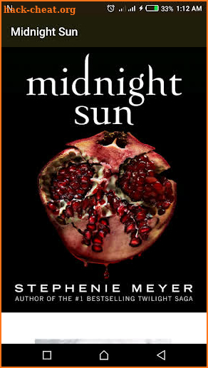Midnight Sun by Stephenie Meyer screenshot
