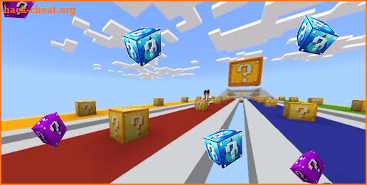 Mod for Minecraft Lucky Block Race screenshot
