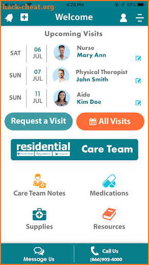 My Care Central screenshot