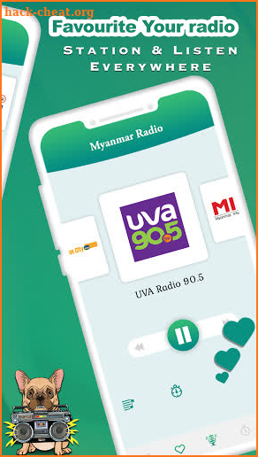Myanmar Radio : FM Music Player Radio Stations screenshot