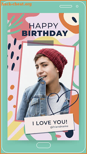 Name Photo on Birthday Cake screenshot