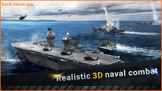 Navy Helicopter Gunship Battle: Warship Fury Sim screenshot