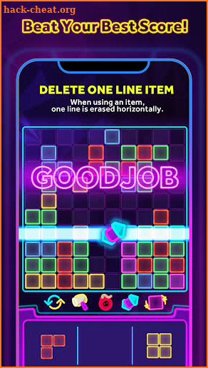 Neon 1010! : Block Puzzle screenshot