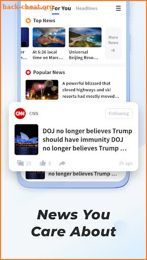 News Focus screenshot