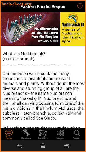 Nudibranch ID Eastern Pacific screenshot