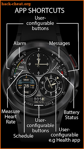 ORB-13 Aeronaut Watch Face screenshot