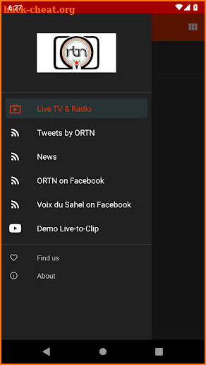 ORTN Télé Sahel screenshot