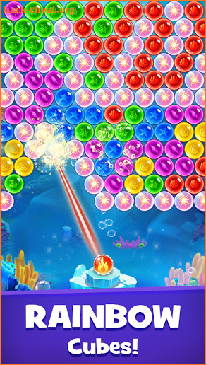 Panda Bubble Shooter - Save the Fish Pop Game Free screenshot