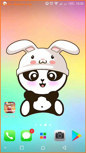 Panda wallpapers  - kawaii & Cute  Pandicorn - screenshot