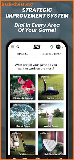 Performance Golf AI Swing Fix screenshot