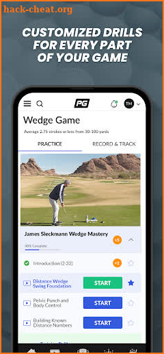 Performance Golf AI Swing Fix screenshot