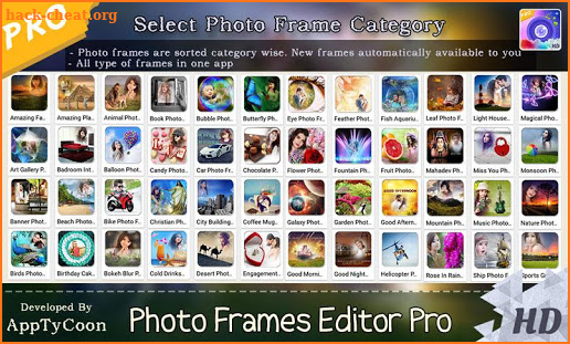 Photo Frames Editor Pro screenshot
