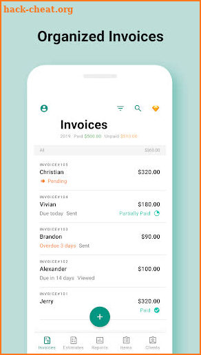 RapidBooks : Invoice Maker screenshot
