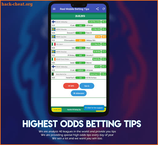 Real Bet VIP Betting Tips screenshot