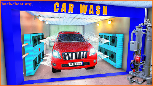 Real Prado Car Wash Service Station Free Car Games screenshot