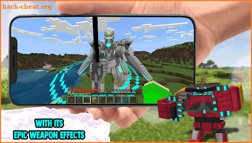 Realistic Robot Mod MCPE screenshot