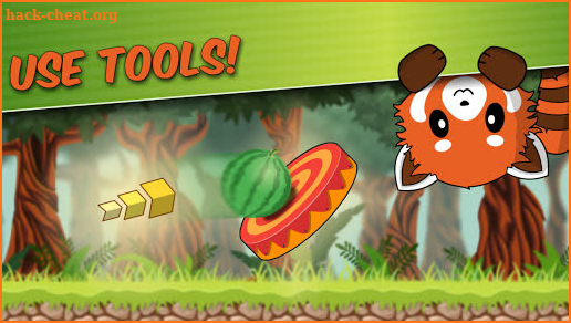 Red Panda: Casual Slingshot & Animal Logic Game screenshot