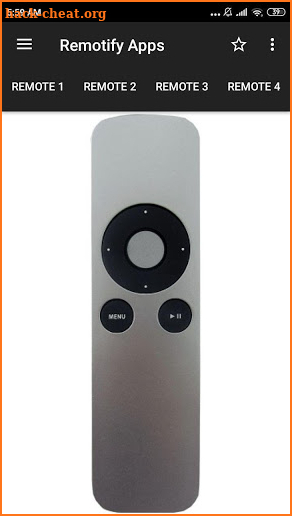 Remote Control For Apple TV screenshot