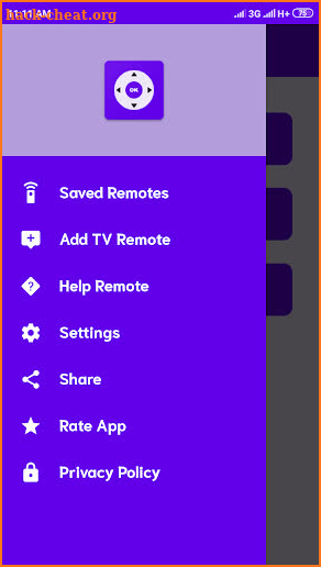 Remote For Westinghouse TV screenshot
