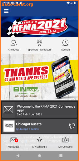 RFMA Annual Conference screenshot