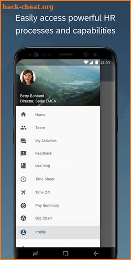 SAP SuccessFactors Mobile screenshot