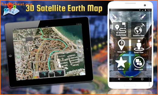 Satellite Earth Maps 2018 screenshot