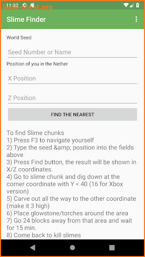 Slime Finder for Minecraft screenshot