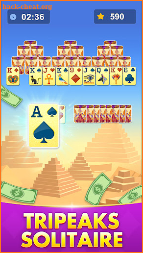 Solitaire for Cash screenshot