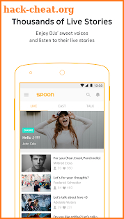 Spoon Radio - Live Stream screenshot